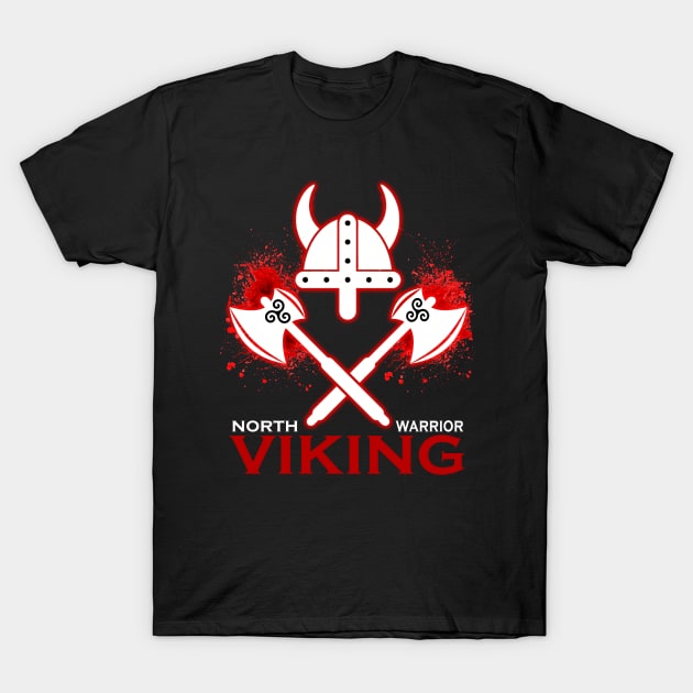 viking warrior T-Shirt by sevencrow